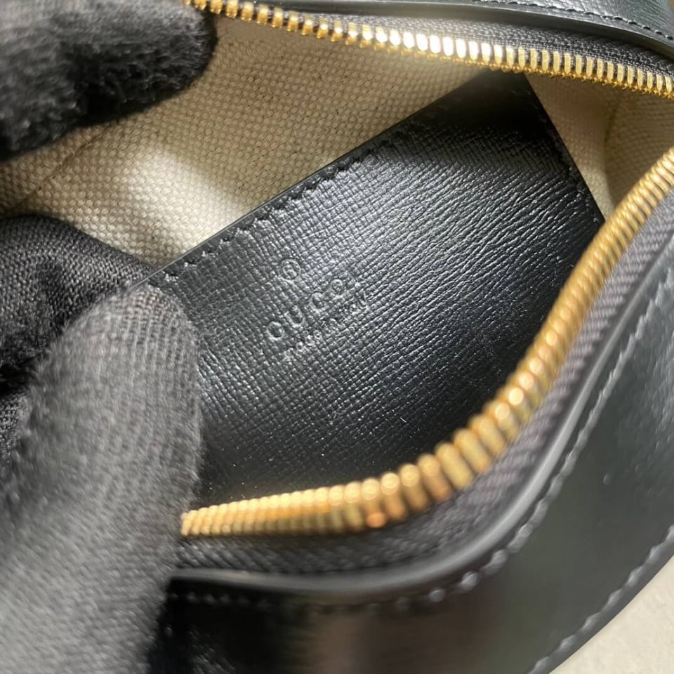 Gucci Horsebit 1955 Leather Small Shoulder Bag view 12