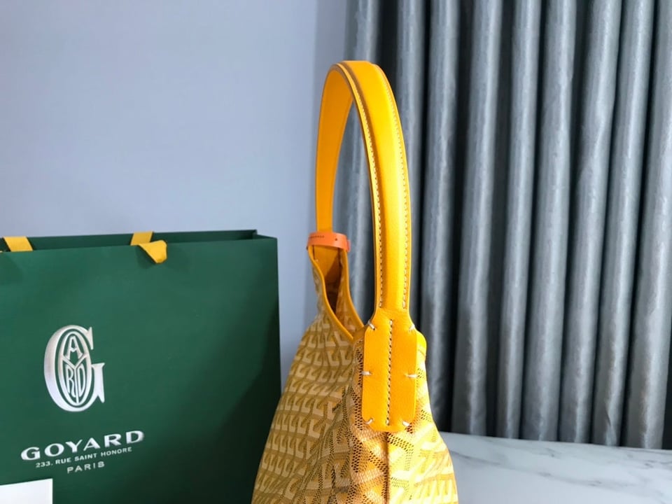 Goyard Hobo Boheme 42Cm Yellow Canvas view 5