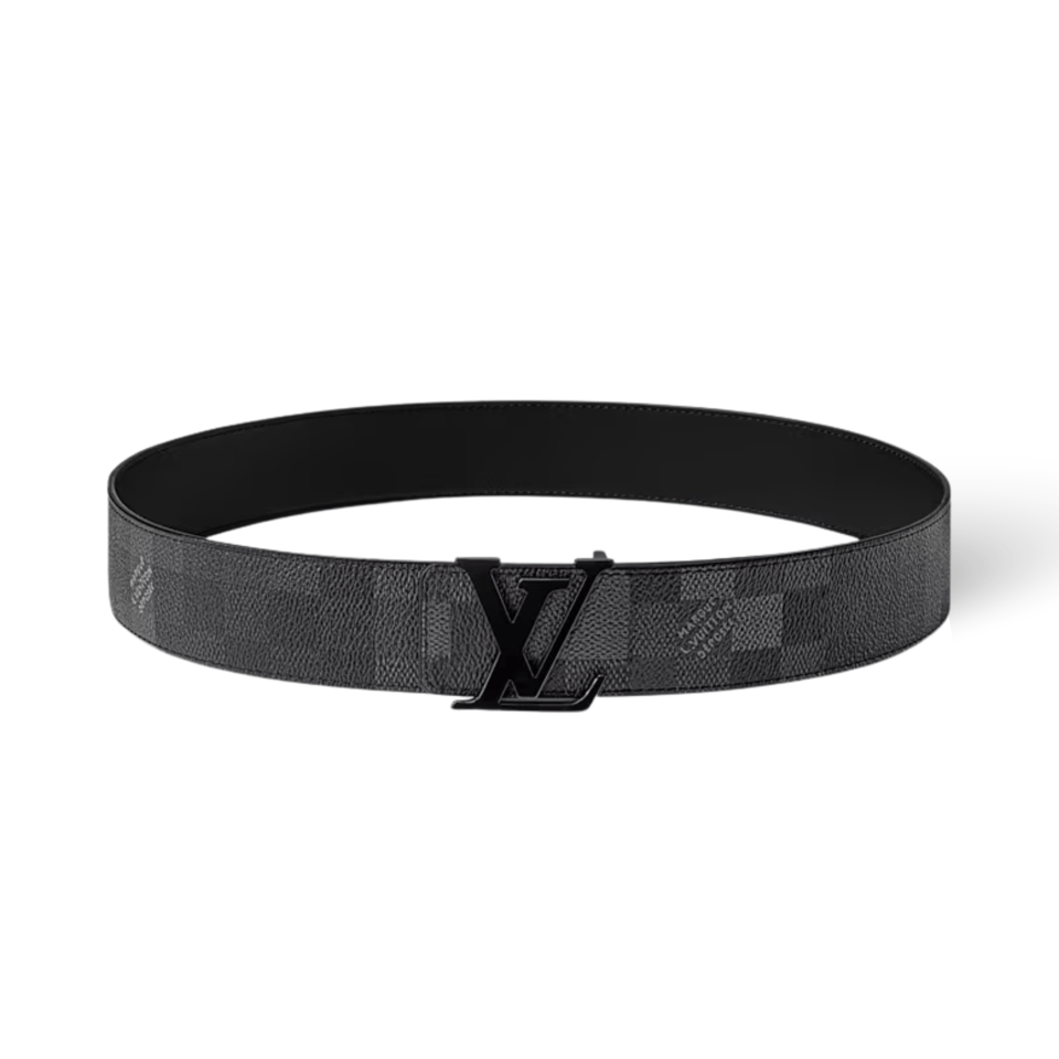 Louis Vuitton LV Initiales Damoflage 40mm Reversible Men Belt M8958Q