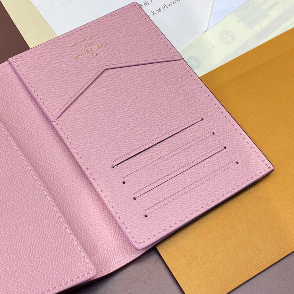 Louis Vuitton Vivienne Skating Passport Cover Pink view 9