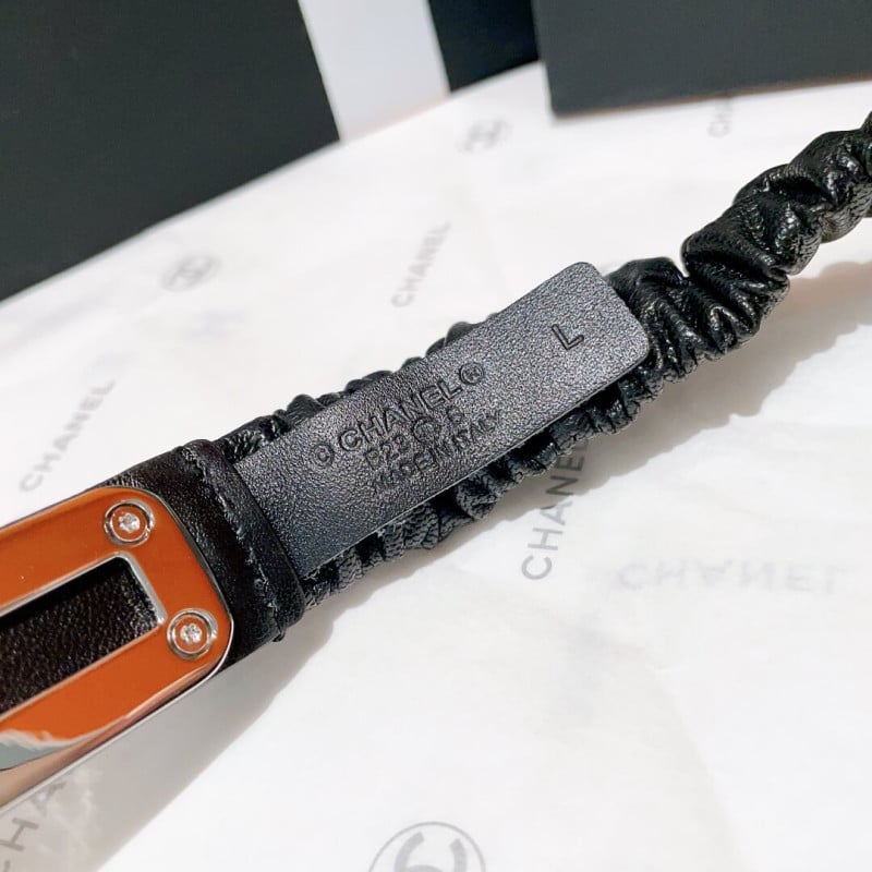 Chanel Elastic Waistbelt Black AA8931 view 8