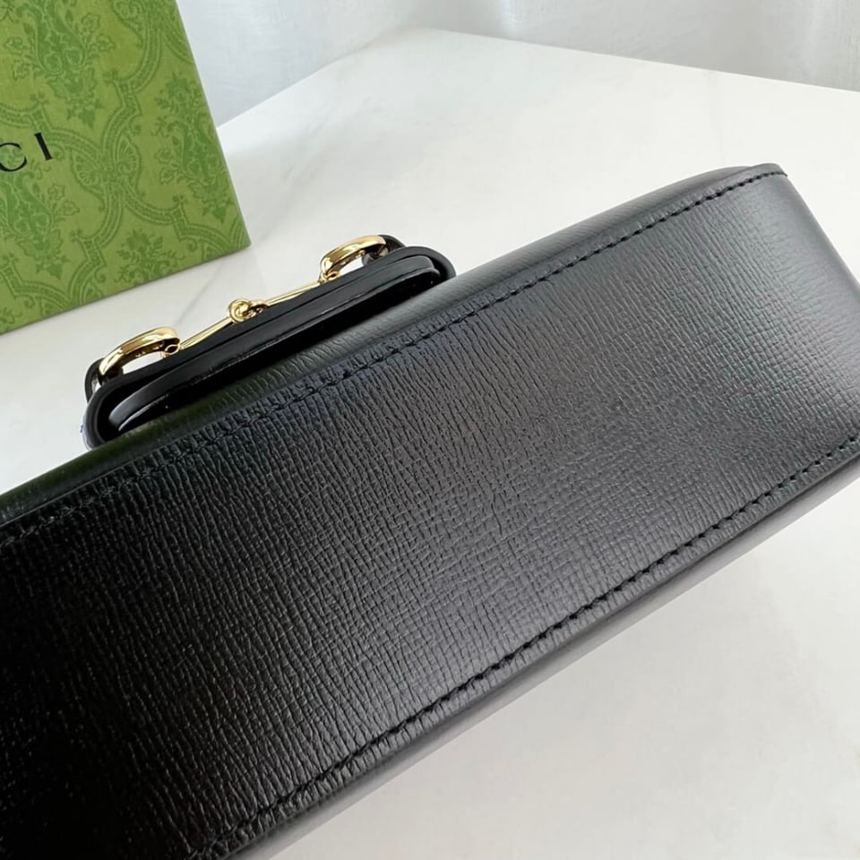 Gucci Horsebit 1955 Leather Shoulder Bag view 14