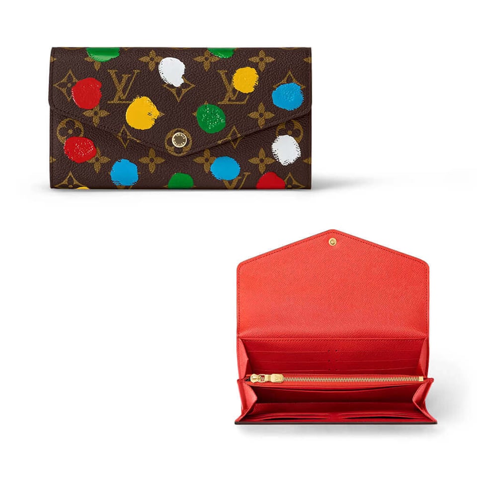 Louis Vuitton x Yayoi Kusama Sarah Wallet view 2