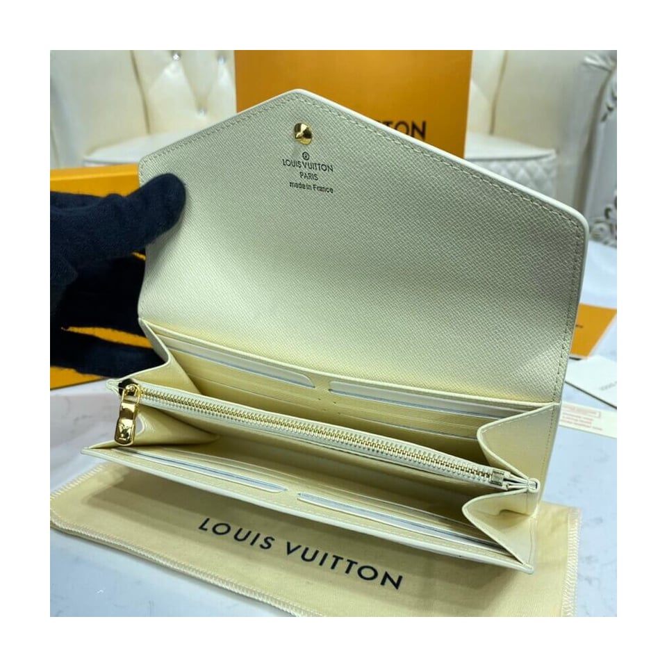 Louis Vuitton Damier Azur Sarah Wallet view 9