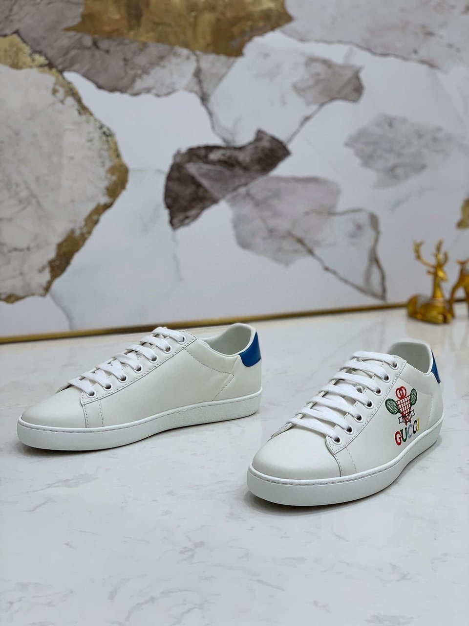 Gucci Ace Tennis ‘White’ 602684 Ayo70 9096 view 9