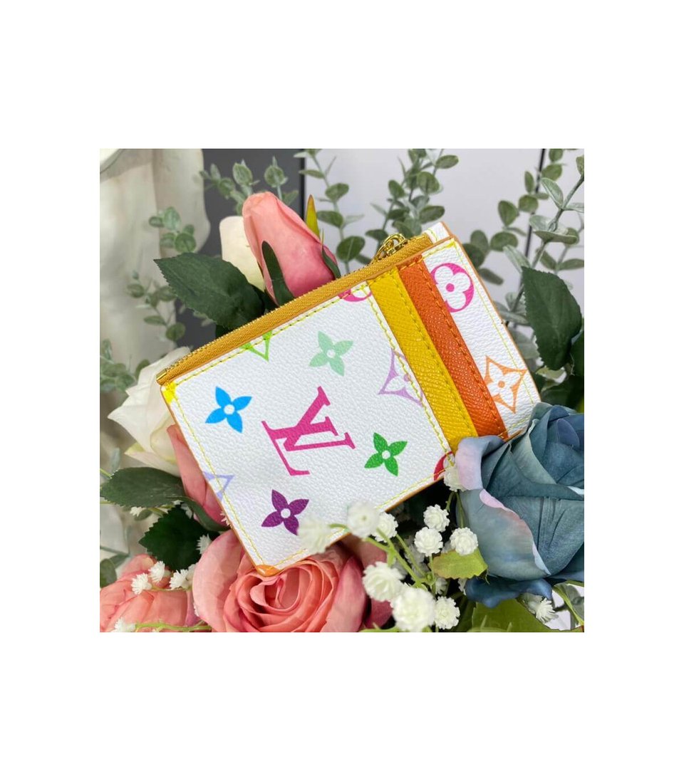 Louis Vuitton Cute Corgi Coin Pouch White view 6