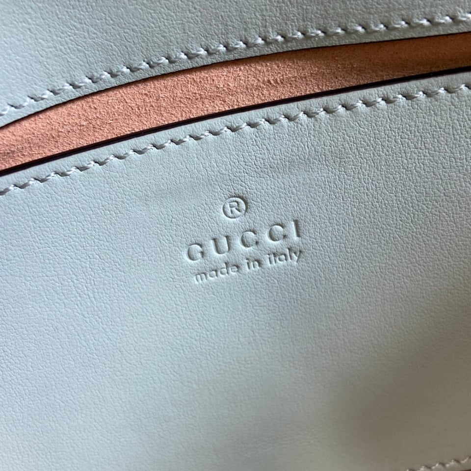 Gucci GG Marmont Matelasse Mini Bag Pale Green view 14