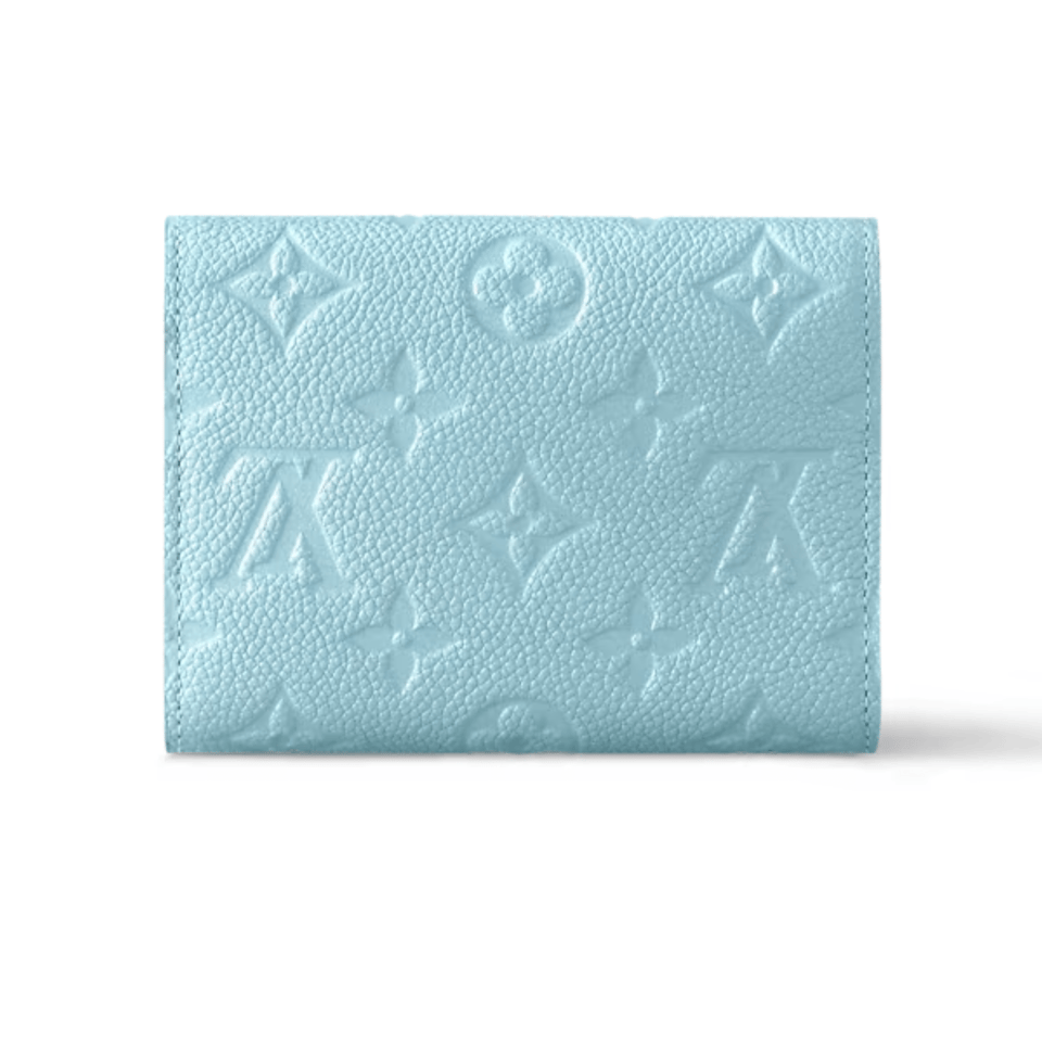 Louis Vuitton Blue Victorine Wallet For Women 12cm M12746 view 5