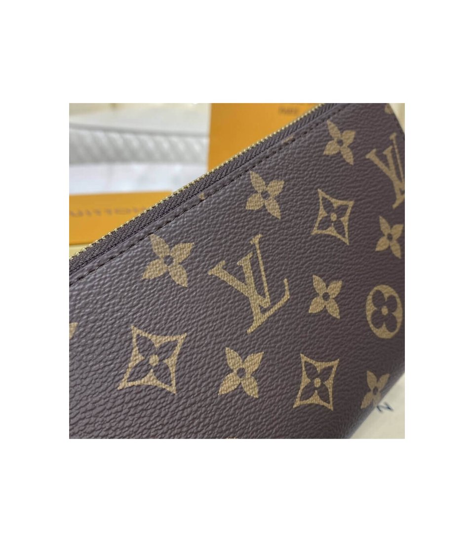 Louis Vuitton Monogram Zippy Wallet Pink view 6