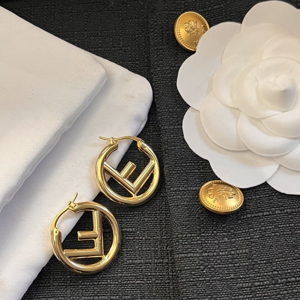 Fendi F Is Fendi Earrings 8Ak625B08F0Cfk view 2