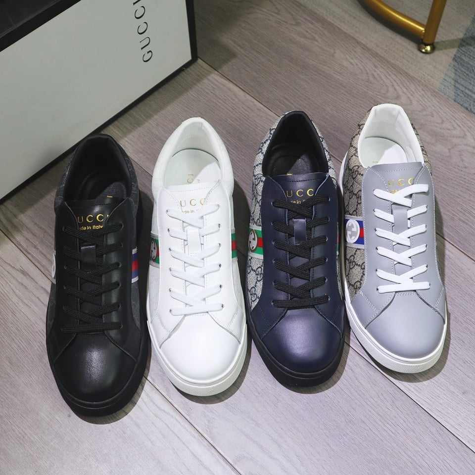 Gucci Gg Supreme Sneaker Beige Gg Blue And Orange Web view 10