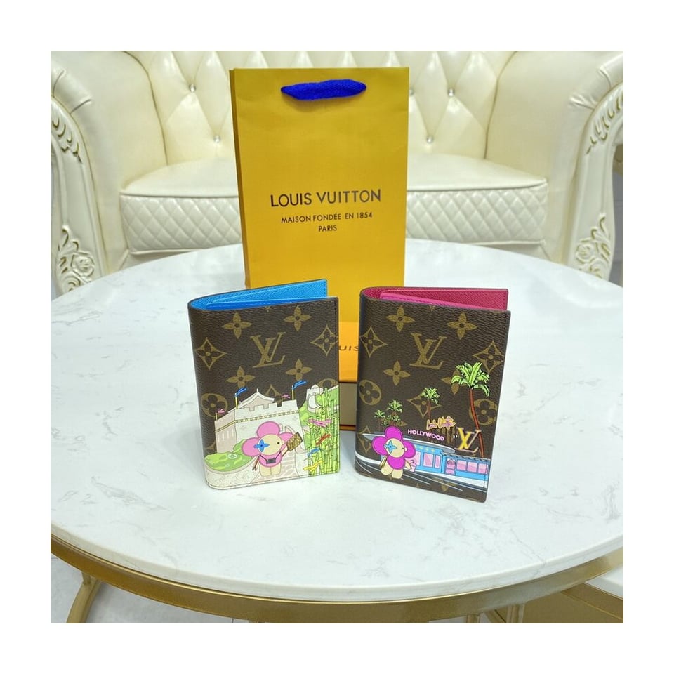 Louis Vuitton Monogram Canvas Passport Cover view 11