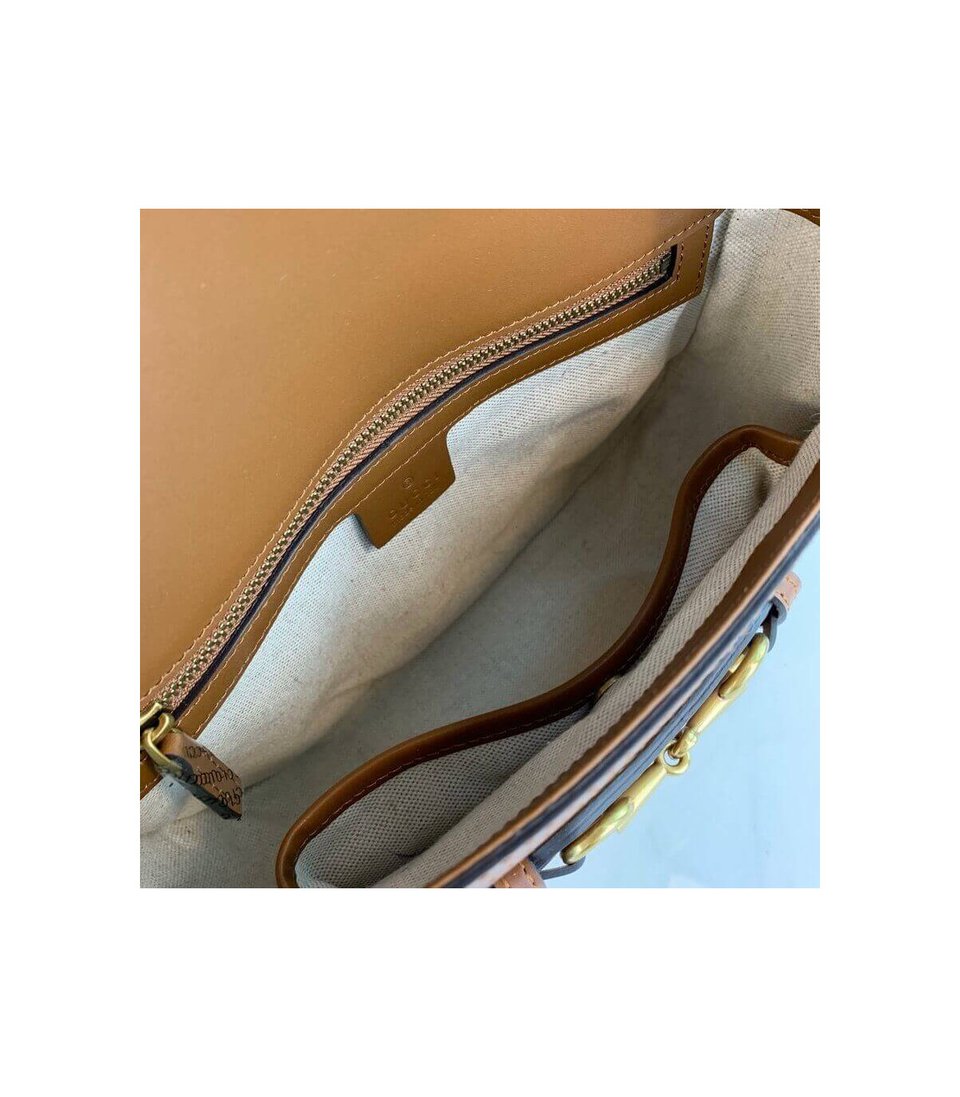 Gucci Lady Web Original GG Medium Shoulder Bag Brown view 13