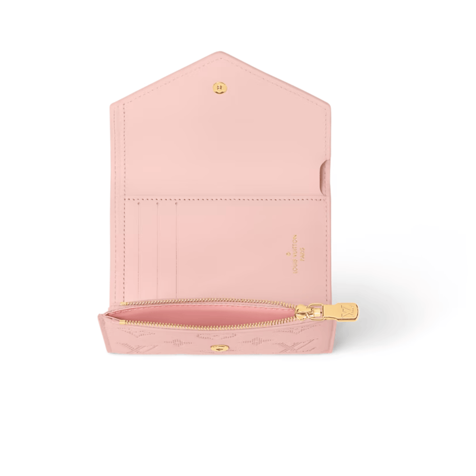 Louis Vuitton Pink Victorine Wallet For Women 12cm M11755 view 3