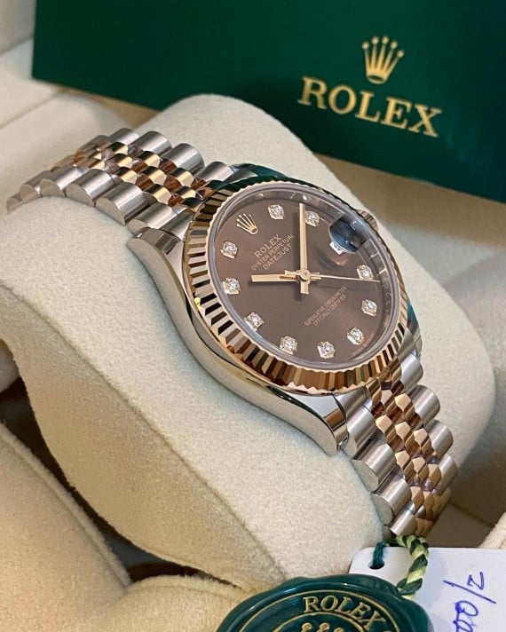 [Superclone] Rolex Datejust 36mm Chocolate Dial Diamond Jubilee 126231 view 5