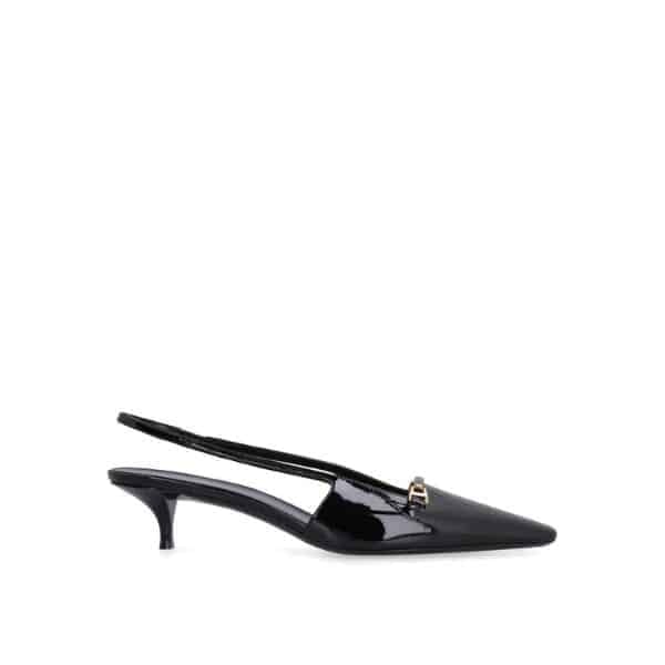Saint Laurent Blade Patent Leather Pumps view 2