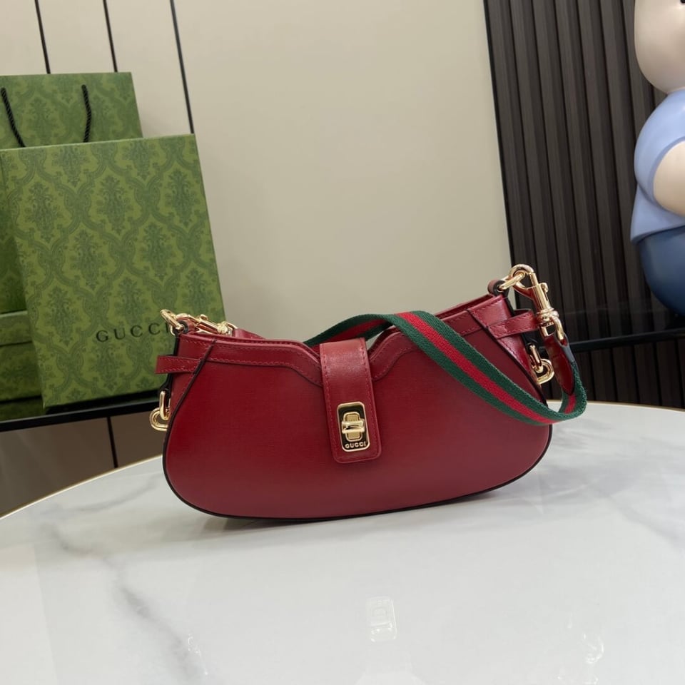 Gucci Moon Side Mini Shoulder Bag Smooth Leather view 5