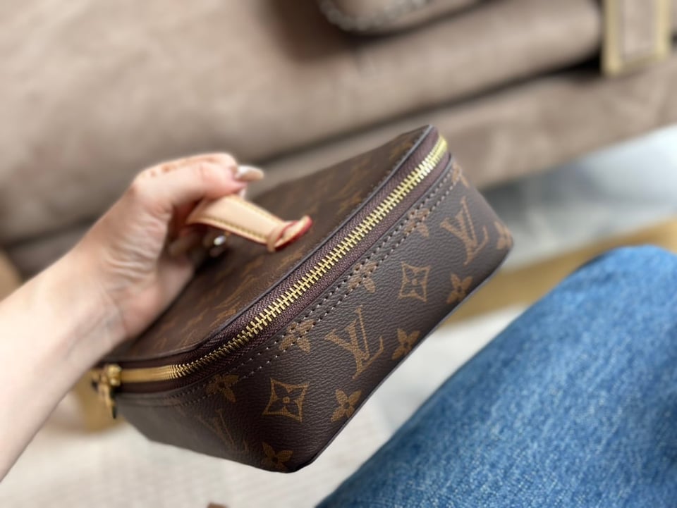 Louis Vuitton Nice Jewelry Case Brown 23Cm view 4