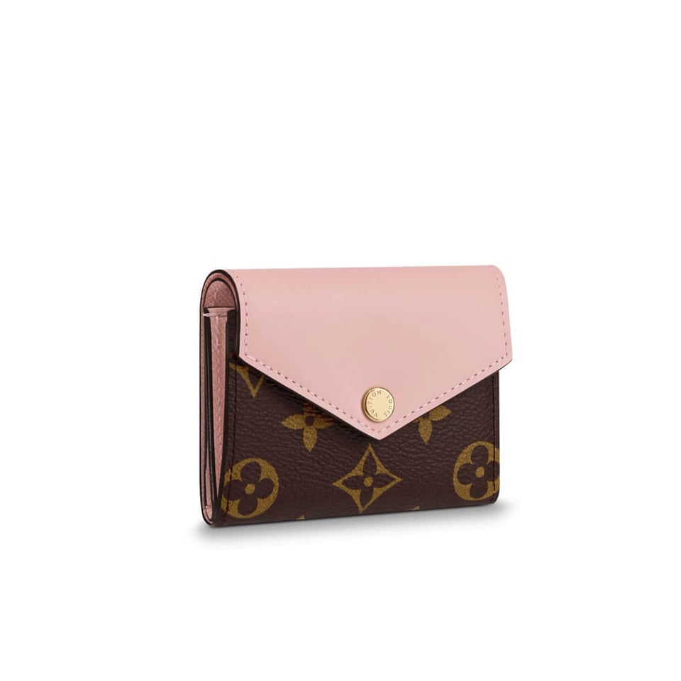 Louis Vuitton Monogram Zoe Wallet Pink
