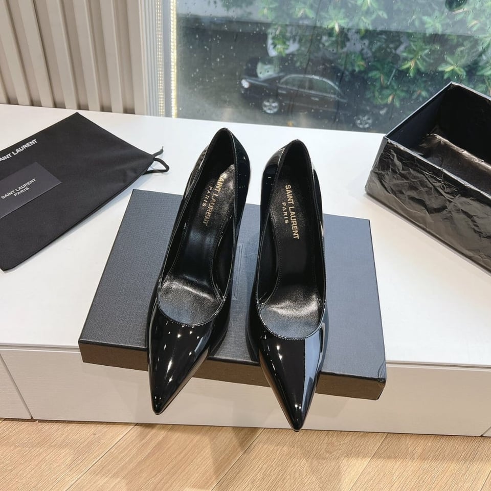 Saint Laurent Opyum Pumps In All Black 4720110Npvv1000 view 6