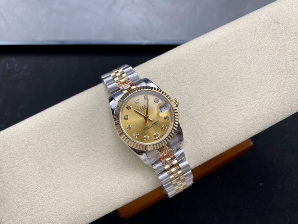 [SUPER CLONE] Rolex Datejust 31mm Champagne Dial Jubilee 278273 view 6