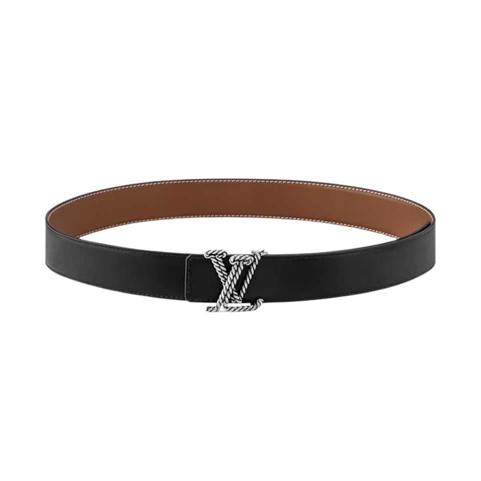 Louis Vuitton LV Rope 35mm Reversible Men Belt M4137S view 5