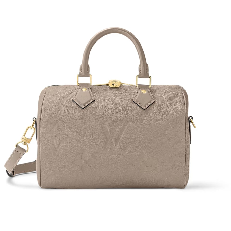 Louis Vuitton Speedy Bandoulière 25 Monogram Empreinte Tourterelle 25cm M59273 view 2