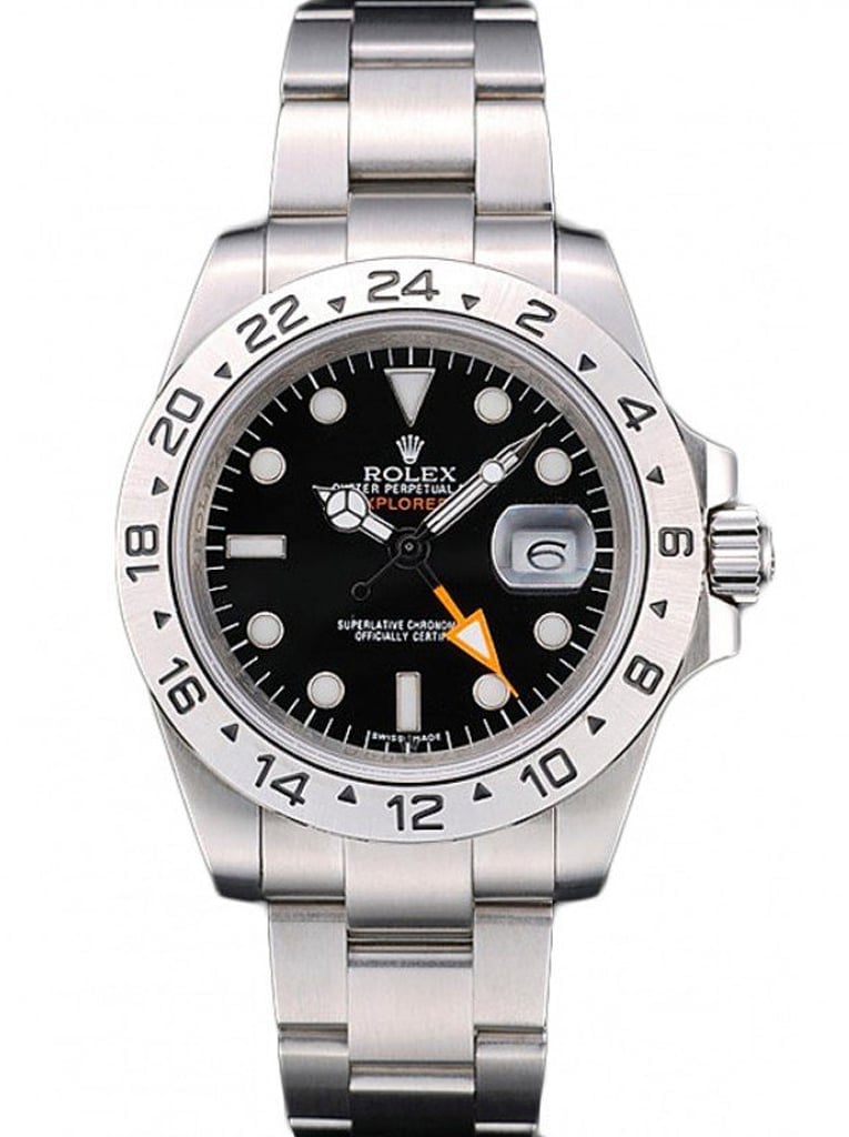 Rolex Explorer 40mm Black Dial REP016820 view 2
