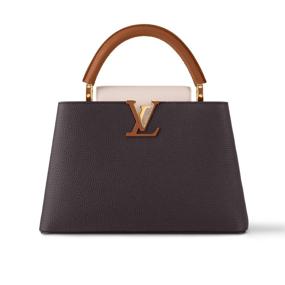 Louis Vuitton Capucines MM M12952 Chocolate 31.5cm/ 12.2in