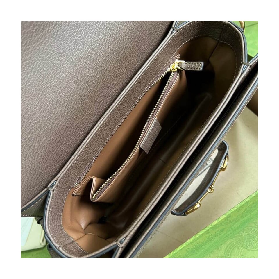 Gucci Horsebit 1955 Shoulder Bag with Jumbo GG view 9