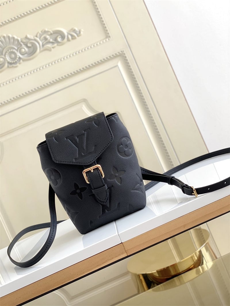 Louis Vuitton Tiny Backpack 13Cm Black view 3