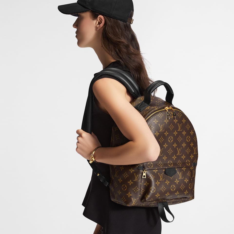 Louis Vuitton Palm Springs Backpack MM Monogram Canvas 28cm/11in M44874 view 3