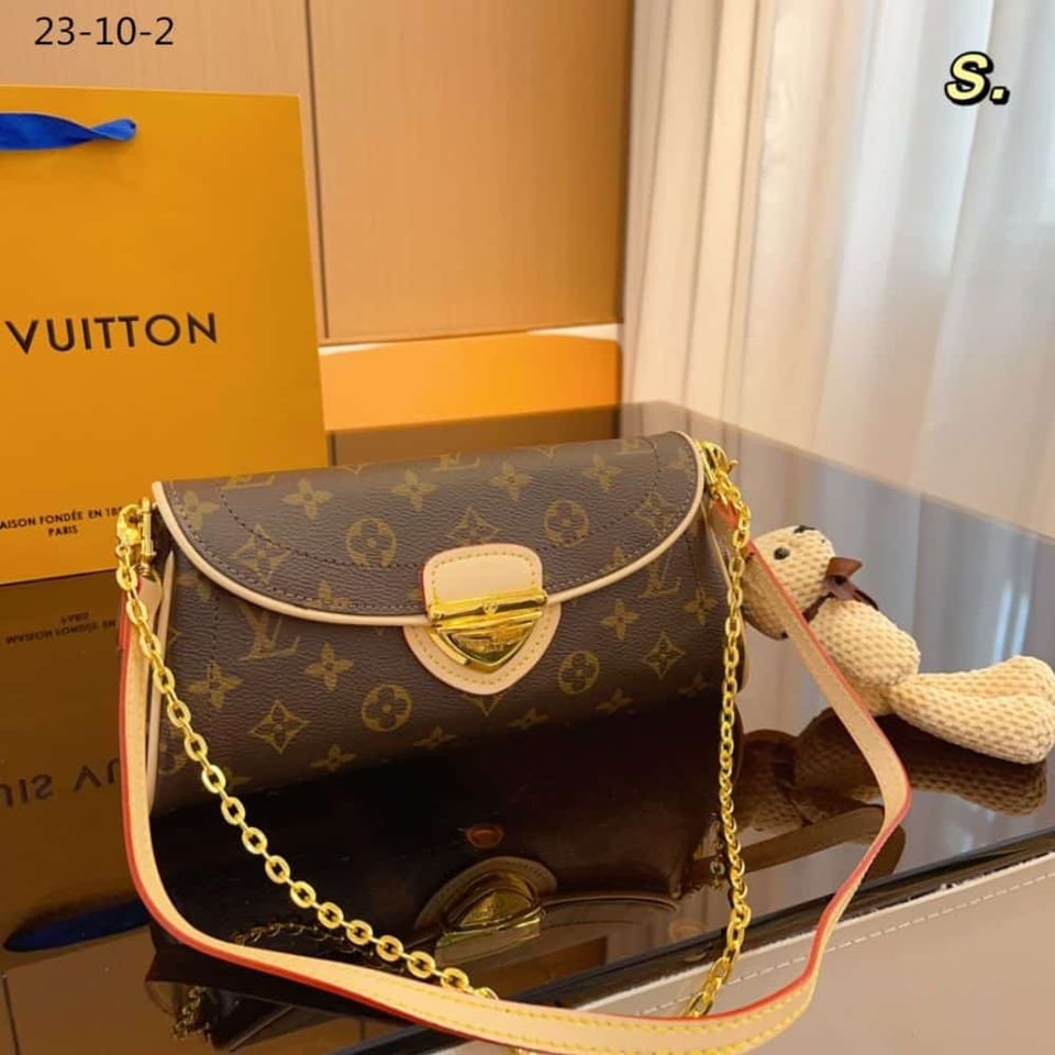 Louis Vuitton Monogram Beverly Pochette Brown 25Cm view 6