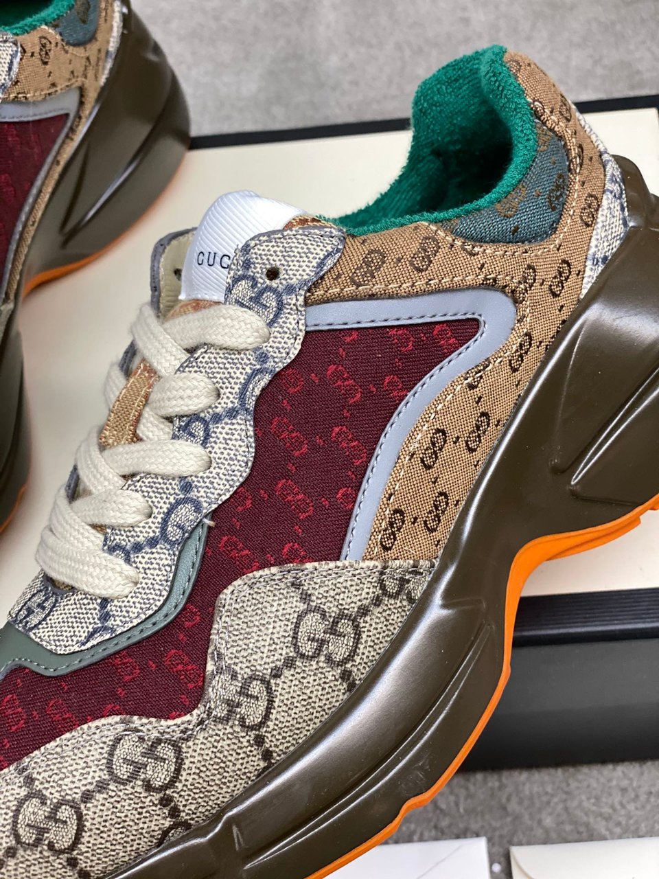 Gucci Women’S Gg Rhyton Sneaker ?619891 99Wg0-6060 view 4
