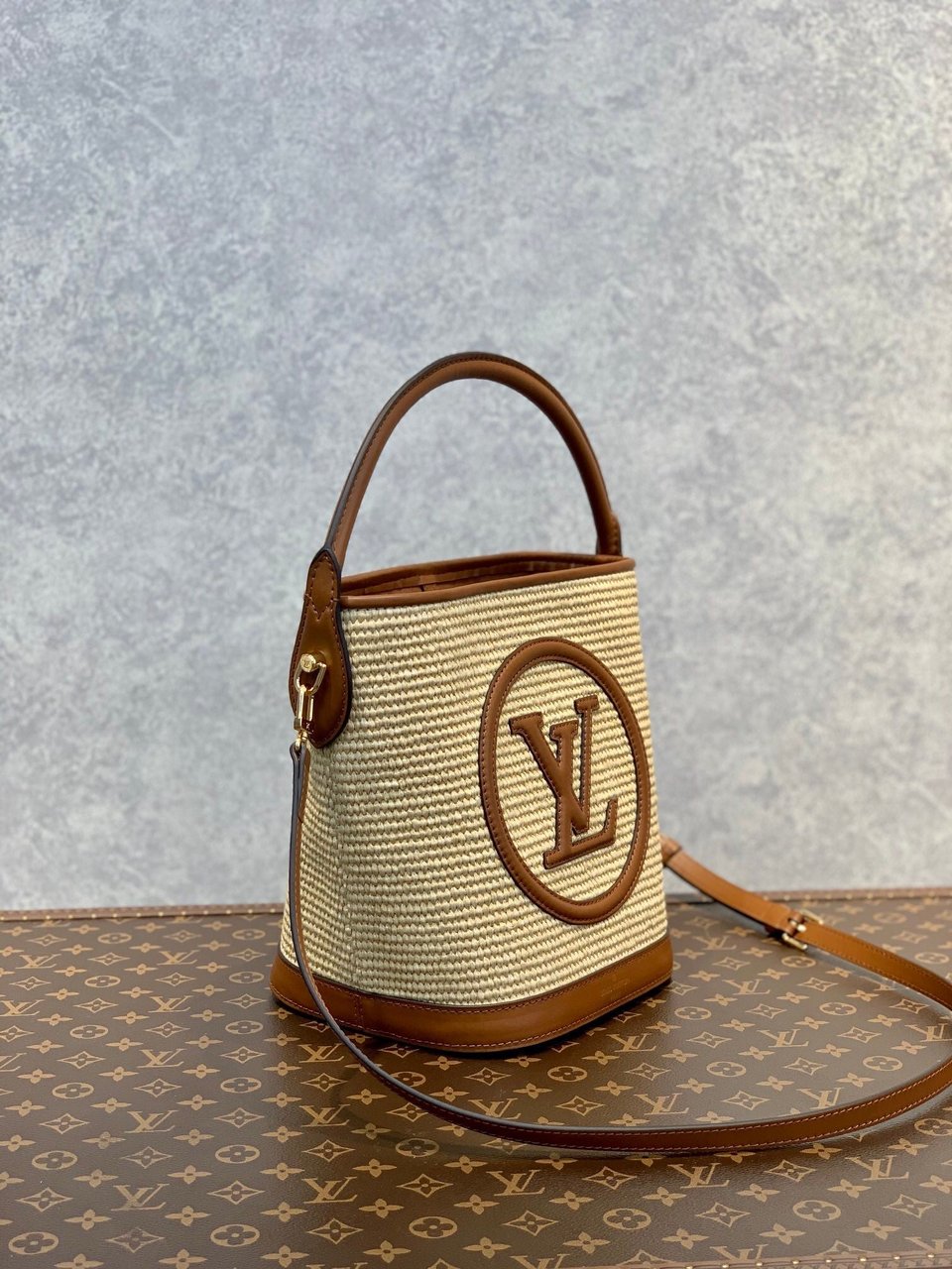 Louis Vuitton Petit Bucket 23Cm Brown view 6