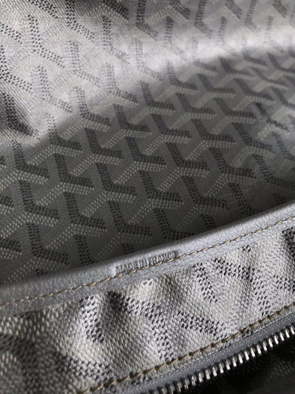 Goyard Hobo Boheme 42Cm Light Grey Canvas view 8