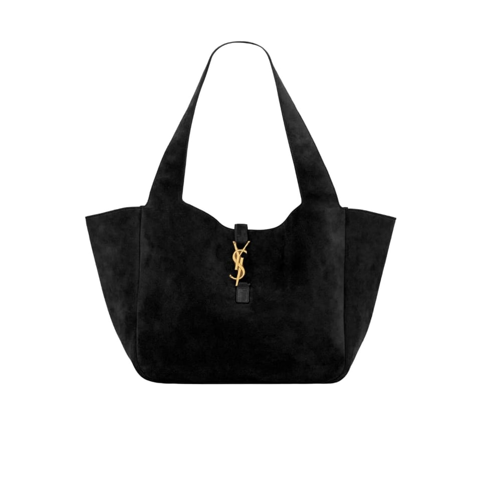 Saint Laurent Le 5 A 7 Bea In Suede Black 55Cm view 2