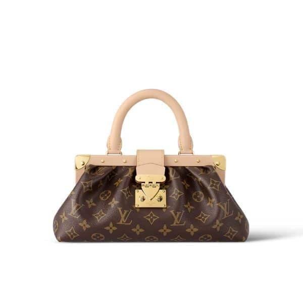 Louis Vuitton Monogram Clutch Bag Brown 28Cm M46544 view 2