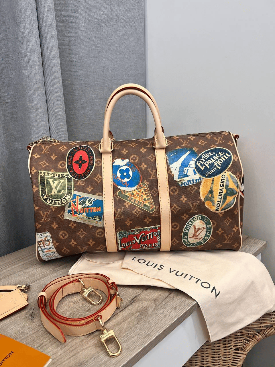 Louis Vuitton Keepall Bandoulière 45 Other Monogram Canvas Travel 45cm M24960 view 3