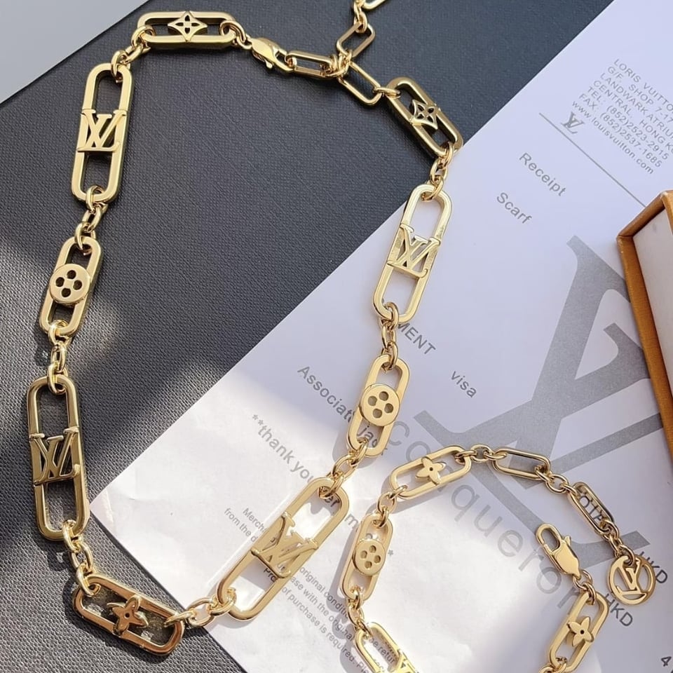 Louis Vuitton My Lv Chain Necklace M01123 view 2