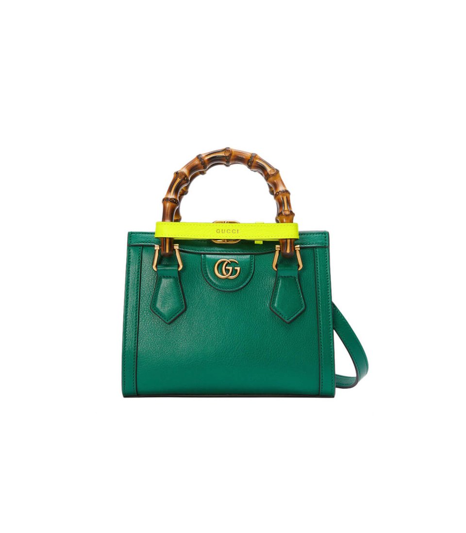 Gucci Diana Mini Tote Bag Green