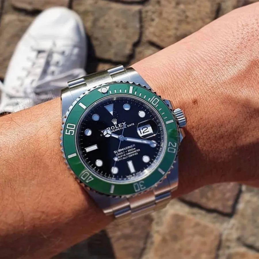 [SUPER CLONE] Rolex Submariner 41mm Black Dial 126610LV “Starbucks” view 6