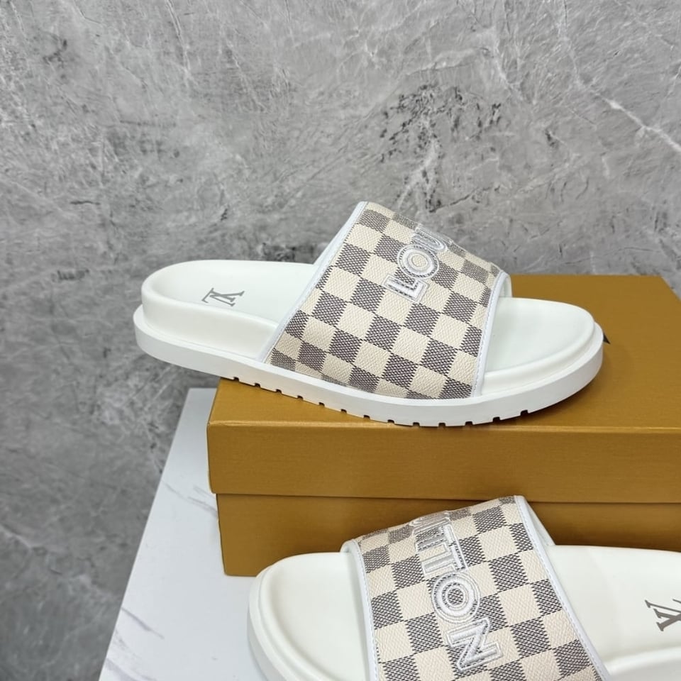 Louis Vuitton Miami Mule White view 4