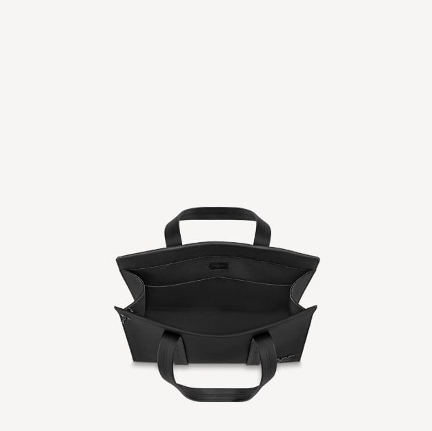 Louis Vuitton Aerogram Takeoff Tote Bag Black 37Cm M57308 view 5