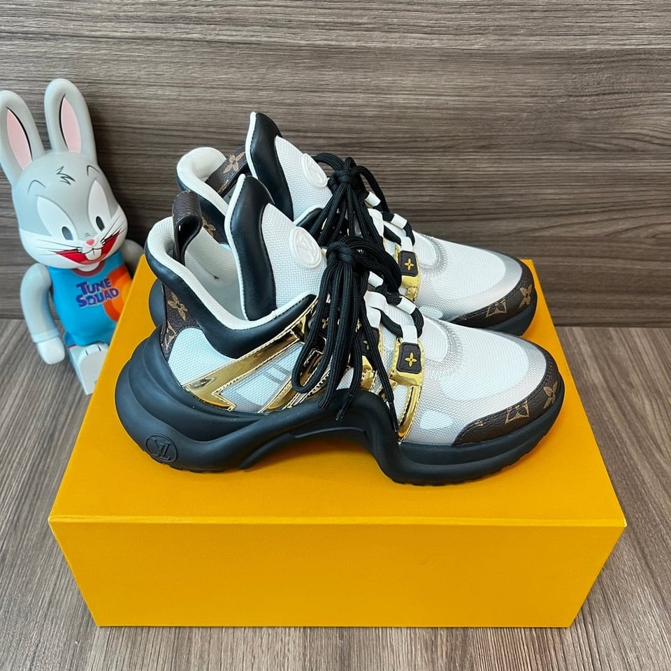 Louis Vuitton Archlight Sneaker Gold 1A7Roa view 7
