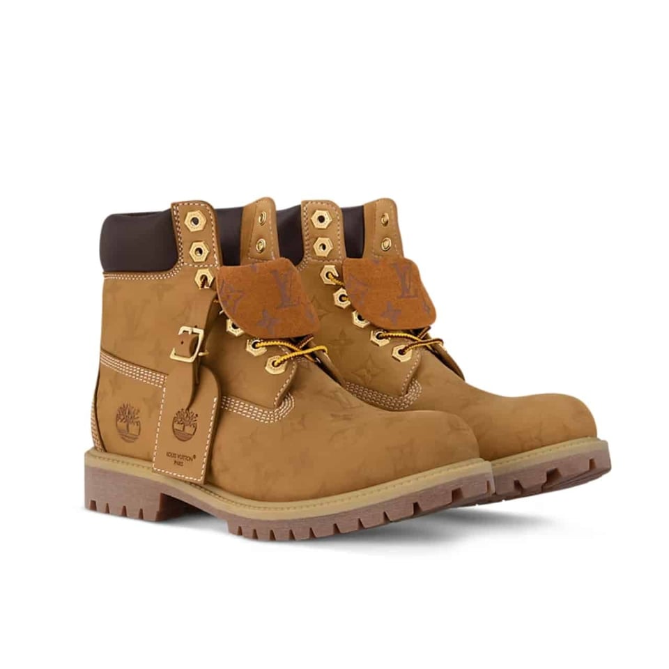 Louis Vuitton Lv X Timberland Boots Beige 1Ad72R view 2