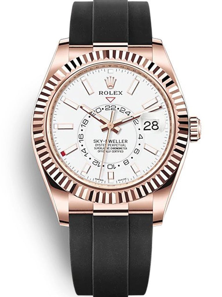 Rolex Sky-Dweller 42mm White Dial 326235 view 2