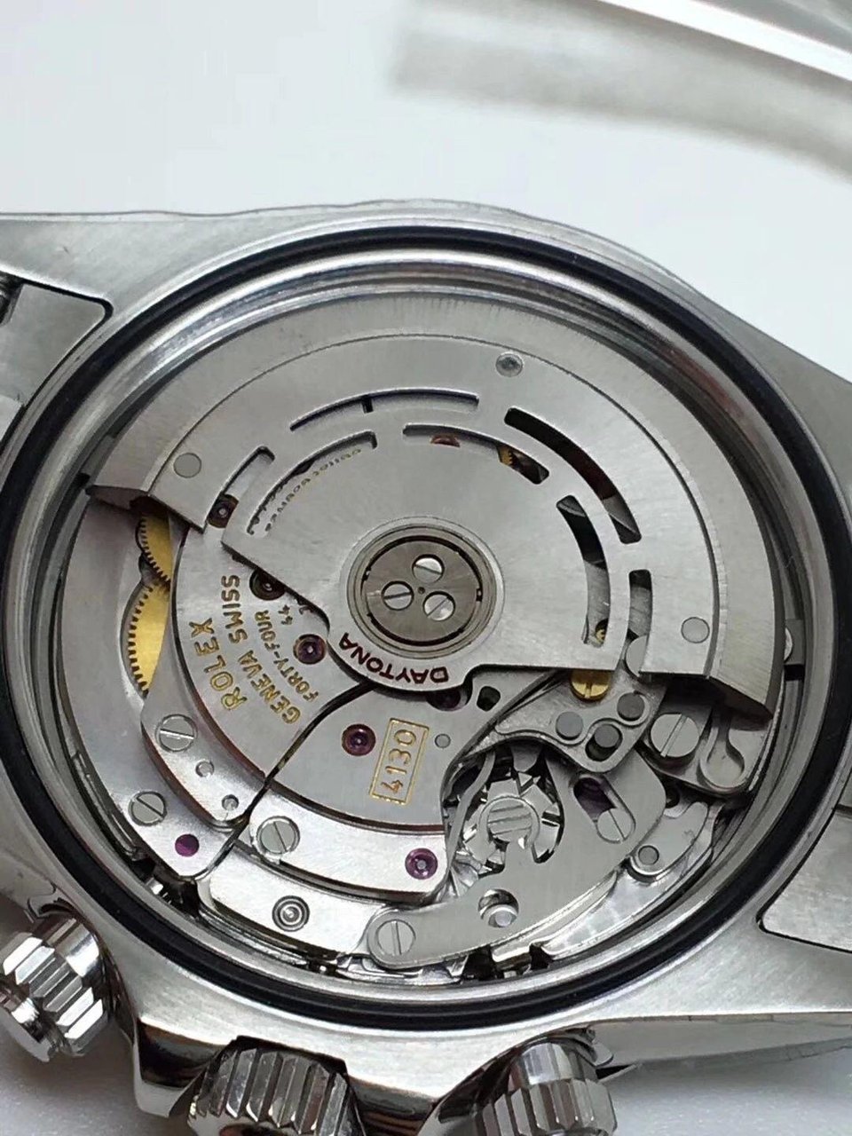 Rolex Daytona “Reverse Panda” Black Dial 116500LN view 9