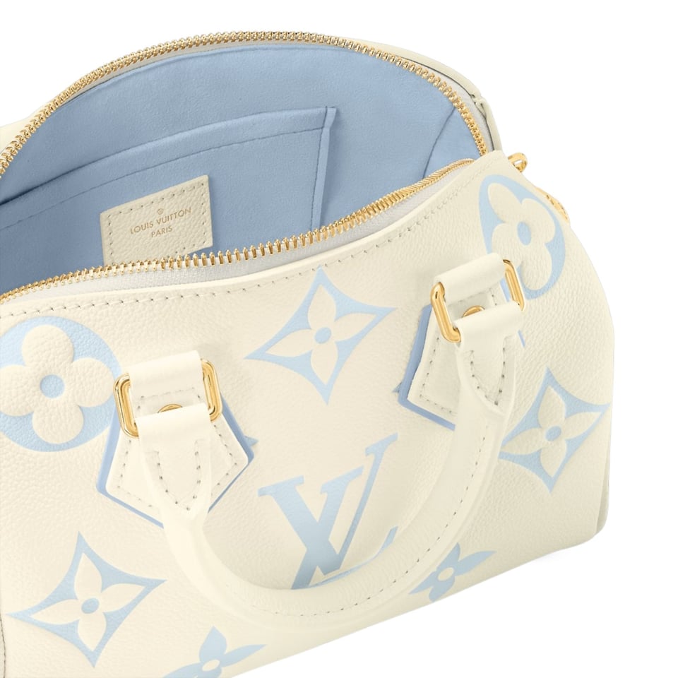 Louis Vuitton Speedy Bandoulière 20 Candy Blue 20Cm M46883 view 6