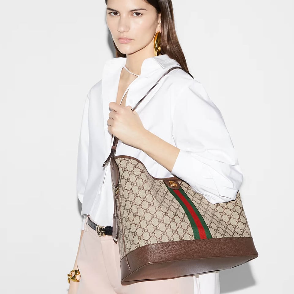 Gucci Ophidia GG Medium Shoulder Bag view 3